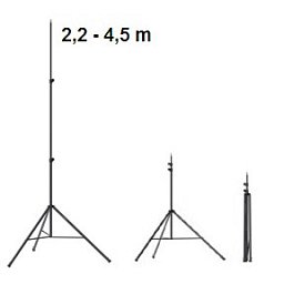 Obrázek pro produkt SCANGRIP TRIPOD 4,5M teleskopický stojan pro pracovní světla - 03.5270