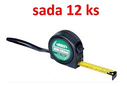 Obrázek pro produkt Svinovací metr 0-3m INSIZE 7140-3A ( sada 12 ks )