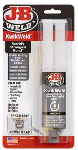 Obrázek pro produkt J-B WELD 50176 rychle tuhnoucí dvousložkové epoxidové lepidlo KwikWeld ( 25ml )