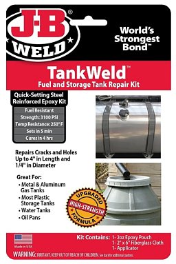 Obrázek pro produkt J-B WELD 2110SRP sada pro opravy nádrží TankWeld