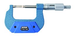 Obrázek pro produkt ACCUD 326-002-03 mikrometr 25-50mm s čepelovými měřicími plochami (6.5x0.75mm) (0.01mm)