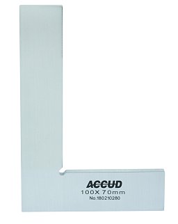 Obrázek pro produkt ACCUD 841-002-10 90° plochý úhelník 50x40mm ( DIN875 třída 0 )