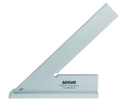 Obrázek pro produkt ACCUD 856-005-02 45° úhelník s rozšířenou základnou 120x80mm