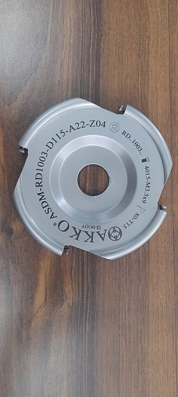 Obrázek pro produkt Frézovací kotouč AKKO pro úhlové brusky na dřevo, kovo a plast ASDM-RD1003-D115-A22-Z04