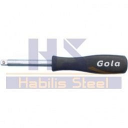 Obrázek pro produkt VÝPRODEJ Gola - nástavec s rukojetí 1/4\" (102400K) 150mm