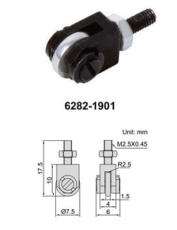 Obrázek pro produkt INSIZE 6282-1901 měřící dotek pro úchylkoměry rolovací