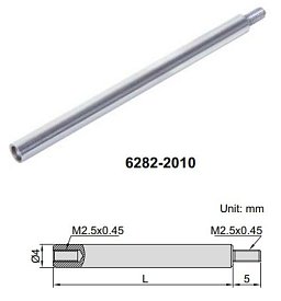 Obrázek pro produkt INSIZE 6282-2001 výměnný nástavec pro úchylkoměry L=10mm