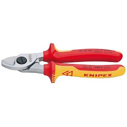 Obrázek pro produkt VÝPRODEJ - Nůžky kabelové KNIPEX (9516165)
Nůžky na kabely VDE- Knipex