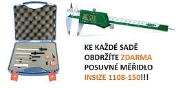 Obrázek pro produkt SET-A/SCLCR - Sada vnitřních držáků + DIGI posuvka 150mm ZDARMA