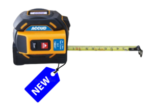 ACCUD TM60T laserový dálkoměr s měřicí páskou