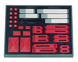 Obrázek pro produkt Sada plastových upínek a upínacích prvků AMFO 83105 vel. 08 M8x8