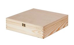 Obrázek pro produkt VÝPRODEJ - Dřevěný box 39x36x10 materiál borovice - bez povrchové úpravy