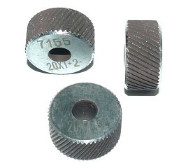 Obrázek pro produkt Vroubkovací kolečko - šikmé pravé 227155 20x1,2 mm