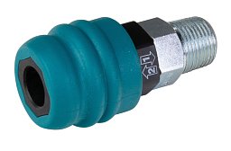 Obrázek pro produkt Bezpečnostní rychlospojka kompozit 1/2" AG (vnější závit)