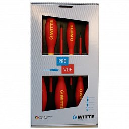 Obrázek pro produkt WITTE sada šroubováků PRO VDE AK sada 6-dílná PH - (6700272)