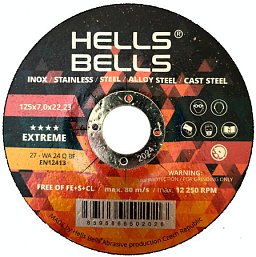 Obrázek pro produkt Brusný kotouč 27-115x7,0x22,2 Hells Bells EXTREME