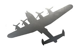 Obrázek pro produkt MetalCraft MC1490 silueta - LANCASTER BOMBER