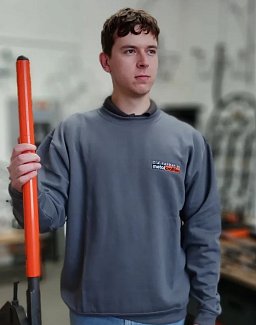 Obrázek pro produkt DOPRODEJ - Mikina "raději bych se věnoval MetalCraftingu ", šedá, Velikost: M - MC1536