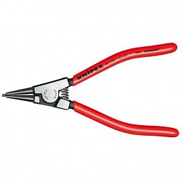 Obrázek pro produkt KNIPEX 4611G4 kleště na pojistné kroužky, pro hřídele 14-18 mm, rovné hroty ( rukojeti potažené plastem s otevírací pružinou )