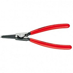 Obrázek pro produkt KNIPEX 4611A2 kleště na pojistné kroužky, pro hřídele 19-60 mm, rovné hroty ( rukojeti potažené plastem )