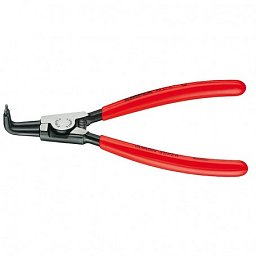 Obrázek pro produkt KNIPEX 4621A01 kleště na pojistné kroužky, pro hřídele 3-10 mm, zahnuté 90° ( rukojeti potažené plastem )