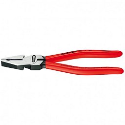 Obrázek pro produkt KNIPEX 0201180 silové kombinované kleště 180mm ( rukojeti potažené plastem )
