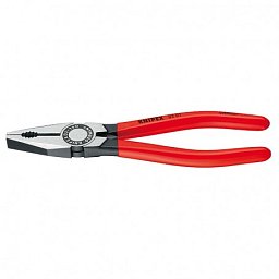 Obrázek pro produkt KNIPEX 0301180 kombinované kleště 180mm ( rukojeti potažené plastem )