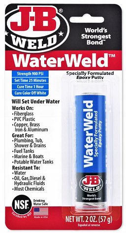 Obrázek pro produkt J-B WELD 8277 voděodolný epoxidový tmel WaterWeld ( 57g )