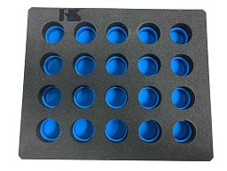 Obrázek pro produkt Pěnový modul pro sady kleštin ER ( prázdné ) ER32 ( s vlastním logem )