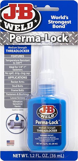 Obrázek pro produkt J-B WELD 24236 středně pevnostní zajišťovač závitů PermaLock ( 36ml )