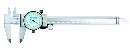 Obrázek pro produkt ACCUD 101-012-11 analogové posuvné měřítko s číselníkovým úchylkoměrem 300mm ( 0.01mm )