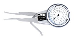 Obrázek pro produkt ACCUD 413-050-11 analogový úchylkoměr pro vnitřní měření 30-50mm (délka ramene 80mm)