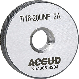 Obrázek pro produkt ACCUD 538-01128-UN AMERICAN STANDARD závitový kalibr - kroužek ( zmetkový ) 2A, ANSI B1.2 / 1.1/2-8UN /