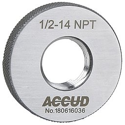 Obrázek pro produkt ACCUD 544-008-30R NPT závitový kalibr jednostranný - jemný závit, ANSI/ASME B1.20.1 / NPT3X8 /