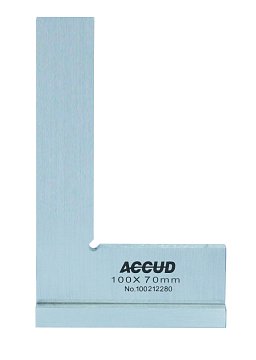 Obrázek pro produkt ACCUD 842-010-10 90° plochý úhelník s rozšířenou základnou 250x165mm( DIN875 třída 0 )