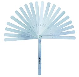Obrázek pro produkt ACCUD 913-100-20 ventilové měrky dlouhé 150mm ( 0.05-1.00mm ) 20ks
