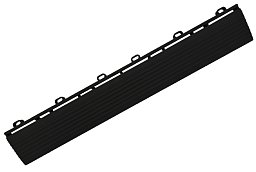 Obrázek pro produkt Plastový nájezd k dlaždicím PROFI - black ( F - 38 x 5,9 x 1,8 cm )