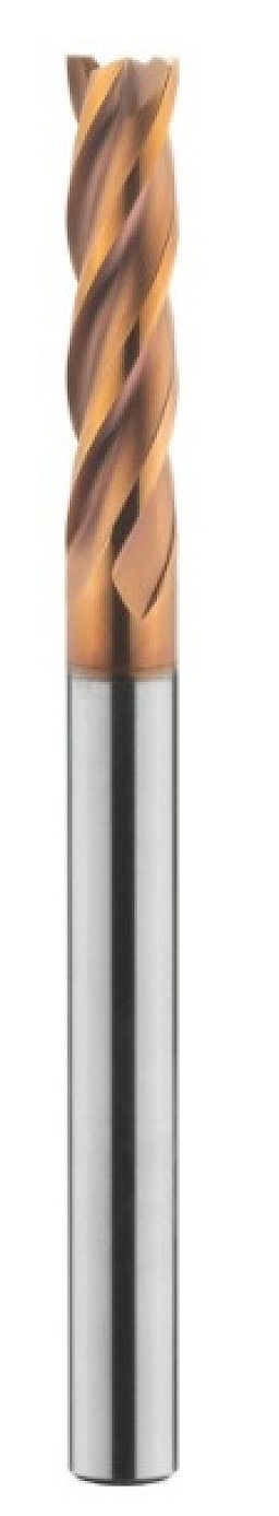 Obrázek pro produkt DOPRODEJ KARCAN TK stopková fréza standardní s prodlouženou řeznou částí KSUF410110 10x40x110mm ( náhrada za ELD1010) ( rohové sražení 0,1x45° )