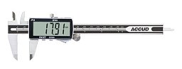 Obrázek pro produkt ACCUD 106-008-11 digitální posuvné měřítko 200mm/8" s velkým displejem a krytím IP54 ( 0.01mm/0.0005" )