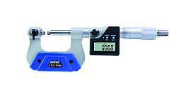 Obrázek pro produkt ACCUD 333-009-01 digitální třmenový mikrometr na měření šroubového závitu, 200-225mm/8-9" bez měřících doteků (0.001mm/0.00005")