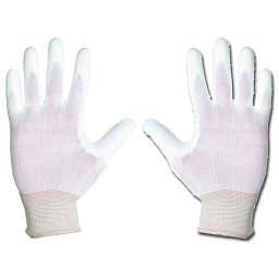 Obrázek pro produkt Rukavice nylonové Bunting-ROOSTER - bílé | velikost 11"