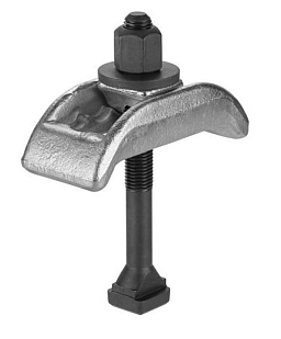 Obrázek pro produkt Upínka krátká, kompletní, 370665, AMF 77149 - 12mm