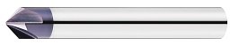 Obrázek pro produkt TK stopková fréza pro srážení hran 45° ECM0104, 1x1,5x4mm