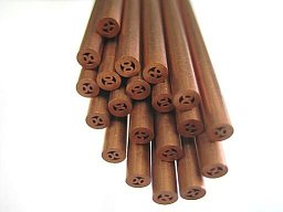 Obrázek pro produkt EDM trubička vícekanálová MĚĎ 1,3x400mm